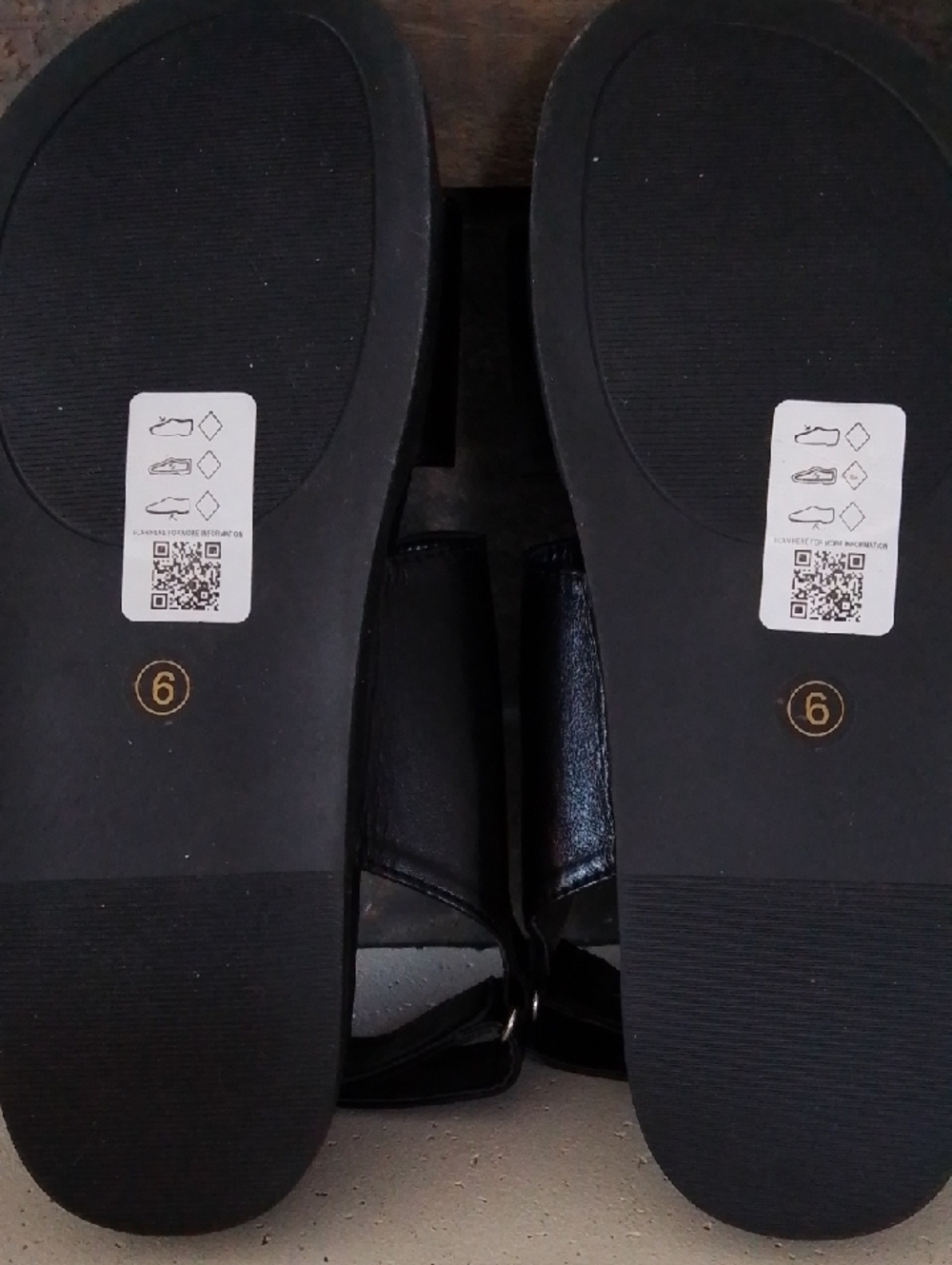 ASOS Black Double-Strap Buckle Sandals - Picture 2 of 5